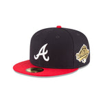 Men NEW ERA 59Fifty MLB Atlanta Braves 1995 World Series Fitted Hat