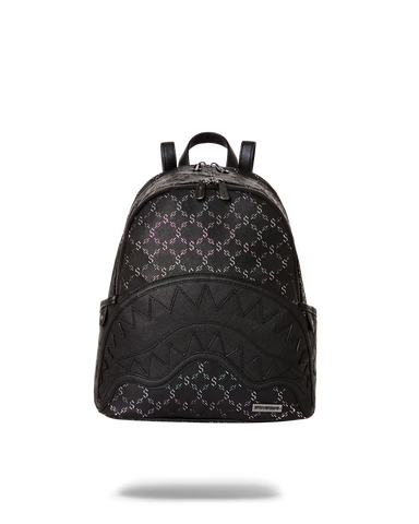 UNISEX SPRAYGROUND LIMITED EDITION PRI$M SUPERJET SAVAGE MINI BACKPACK BLACK