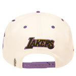 Men PRO STANDARD Los Angeles Lakers Retro Classic Primary Logo Snapback