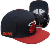 Men PRO STANDARD Miami Heat Retro Classic Primary Logo Snapback