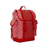 Unisex SPRAYGROUND Tri Split Red Monte Carlo Bookbag