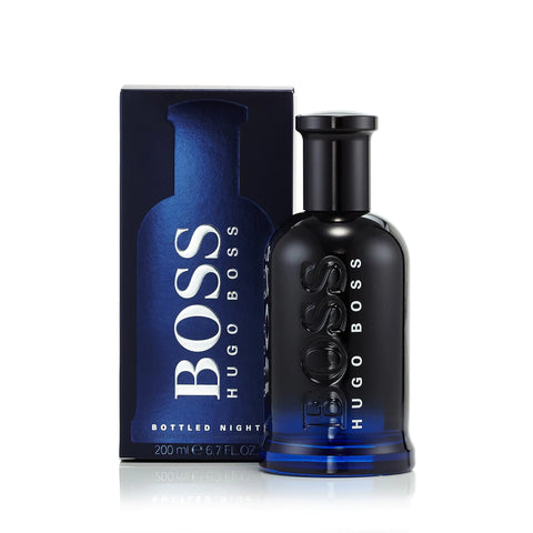 Men's Hugo Boss Bottled Night Eau De Toilette Spray 3.3 Oz