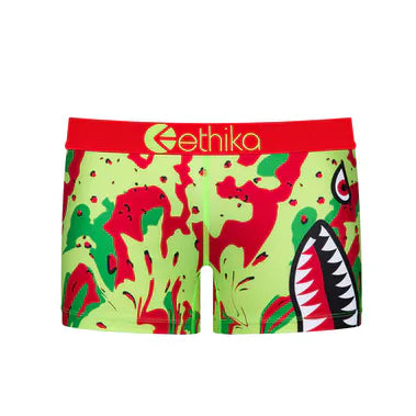 Women ETHIKA BMR Camo Drip Shorts