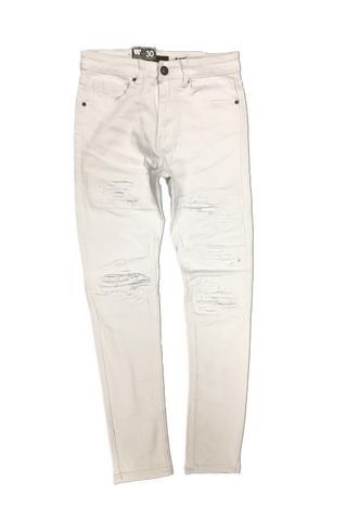 MEN WAIME SKINNY FIT JEAN BONE