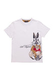 Men A.TIZIANO Murphy Short Sleeve Graphic Print Crew Neck Tee