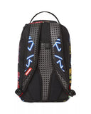 UNISEX SPRAYGROUND LIMITED EDITION NEON SHUJUKI BOOKBAG BLACK