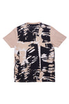 Men A.TIZIANO Nolan Short Sleeve Graphic Print V-Neck Tee