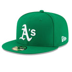 Men NEW ERA 5950 59Fifty Oakland Athletics Fitted Hat