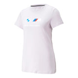 WOMEN PUMA BMW MOTORSPORT ESSENTIALS LOGO T-SHIRT