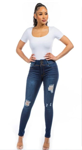 Women CYCLON Soft & Stretch Ripped Jean