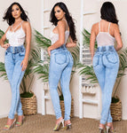 Women CUTIE PIE Ripped Jean