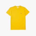 Men LACOSTE Crew Neck Pima Cotton Jersey T-shirt