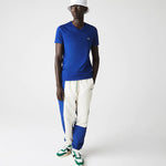 Men LACOSTE V-neck Pima Cotton Jersey T-shirt