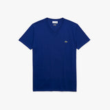 Men LACOSTE V-neck Pima Cotton Jersey T-shirt