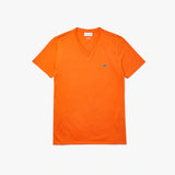 Men LACOSTE V-Neck Pima Cotton Jersey T-shirt