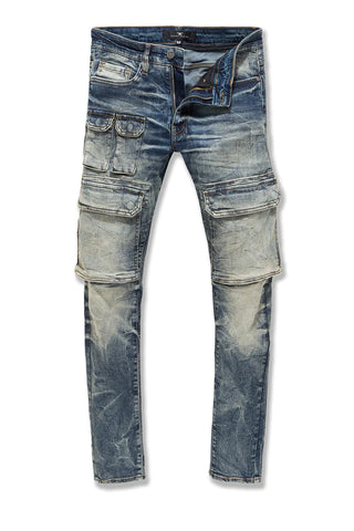 Men JORDAN CRAIG Bayside Cargo Denim Jean