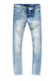 Men JORDAN CRAIG Marbled Denim Jean