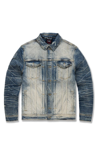Men JORDAN CRAIG Hamilton Denim Trucker Jacket