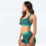 Women ETHIKA Marbleized Sports Bra