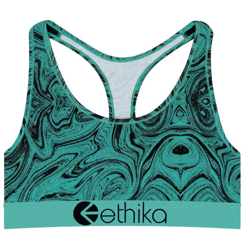 Women ETHIKA Marbleized Sports Bra