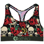 Women ETHIKA Brass Roses Sports Bra