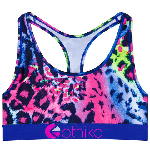 Women ETHIKA Leopardy Sports Bra