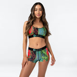 Women ETHIKA Split Personas Shorts