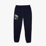 Men LACOSTE Pennants L Badge Fleece Tracksuit Pants