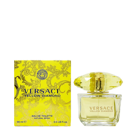 WOMEN VERSACE YELLOW DIAMOND EAU DE TOILETTE 3.0 OZ.