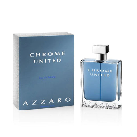Men's AZZARO Chrome United Eau De Toilette 6.8 Oz