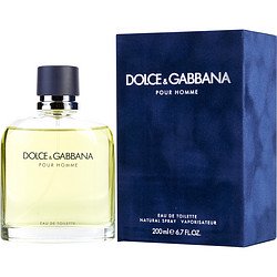 MEN DOLCE & GABBANA POUR HOMME EAU DE TOILETTE 4.2 OZ