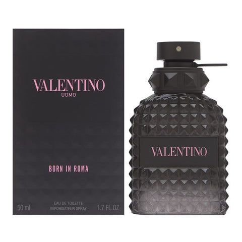 MEN VALENTINO UOMO BORN IN ROMA EAU DE TOILETTE 1.7 OZ