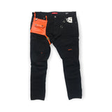 Men WOOLF Splatter Denim Pants