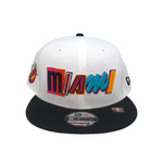 NEW ERA Nba Miami Heats 2022-23 City Edition 9Fifty Snapback