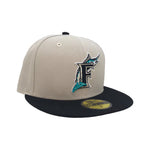 Men NEW ERA Florida Marlins 2 Tone 59Fifty Fitted Hat