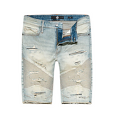 Men JORDAN CRAIG Richmond Moto Denim Shorts