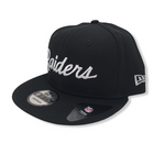 NEW ERA Oakland Raiders Script NFL 950 Basic Snapback