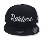 NEW ERA Oakland Raiders Script NFL 950 Basic Snapback