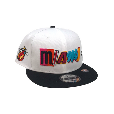 NEW ERA Nba Miami Heats 2022-23 City Edition 9Fifty Snapback