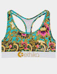 Women ETHIKA Jade Blossom Sports Bra