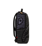 UNISEX SPRAYGROUND LIMITED EDITION FIBER OPTIC LIGHT SHOW BACKPACK BLACK