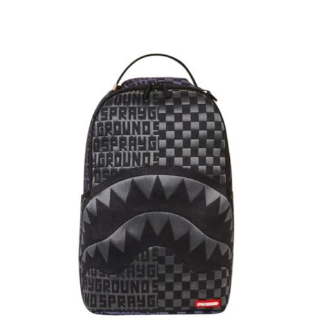 UNISEX SPRAYGROUND LIMITED EDITION FIBER OPTIC LIGHT SHOW BACKPACK BLACK