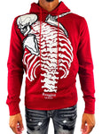 Men SMUGGLERS MOON Skeleton Hoodie