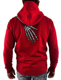 Men SMUGGLERS MOON Skeleton Hoodie