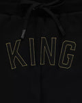 MEN KING APPAREL STAPLE TRACKSUIT BLACK BOTTOMS