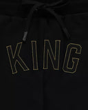 MEN KING APPAREL STAPLE TRACKSUIT BLACK BOTTOMS