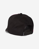 MEN KING APPAREL STEPNEY CURVED PEAK CAP BLACK