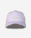 MEN KING APPAREL STEPNEY CURVED PEAK CAP LAVENDER